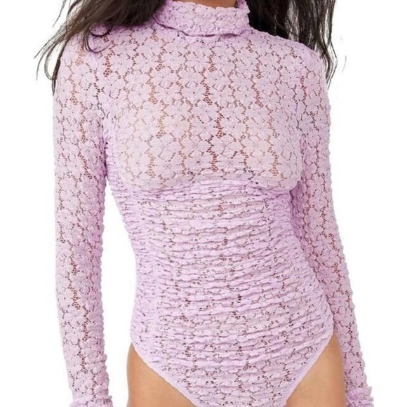 NWT Free People Intimately Day & Night Lace Bodysuit - Picture 2 of 9